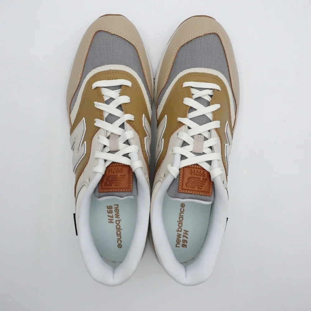 NEW Men's New Balance 997H Cordura Sneakers CM997HZZ Beige/White